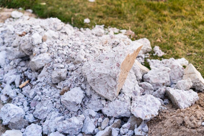 Concrete Pavement Demolition detail