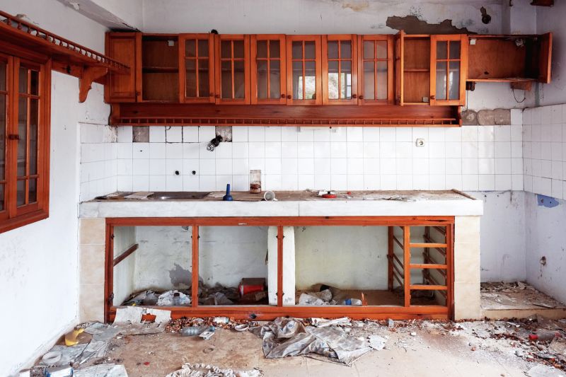 Kitchen Demolition detail