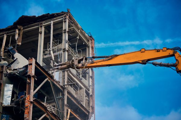 Factory Demolition in Greensboro
