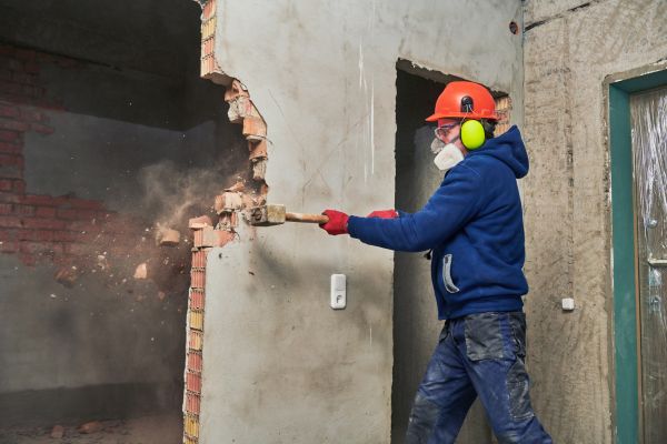 Concrete Wall Demolition in Greensboro
