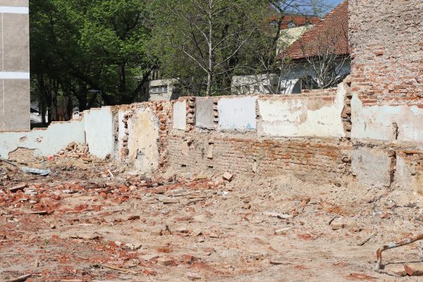 Brick Wall Demolition in Greensboro