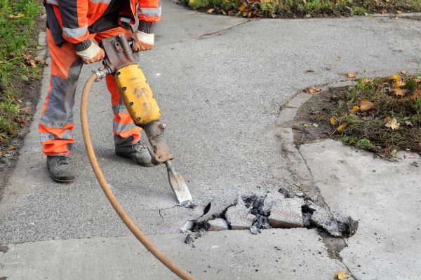 Concrete Sidewalk Removal in Greensboro