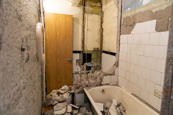 Shower Tile Demolition in Greensboro